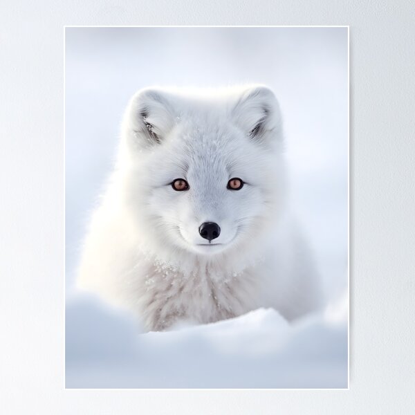 Item preview, Arctic fox portrait picture  designed and sold by HofTao.