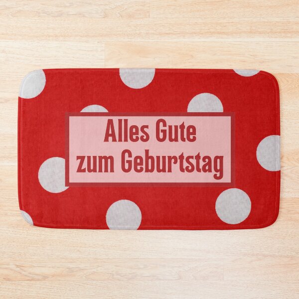 Item preview, Alles Gute zum Geburtstag, happy birthday in German, German birthday designed and sold by Pommallina.