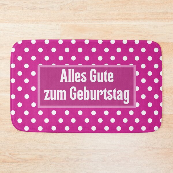 Item preview, Alles Gute zum Geburtstag, happy birthday in German, German birthday designed and sold by Pommallina.