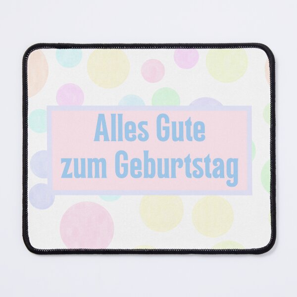 Item preview, Alles Gute zum Geburtstag, happy birthday in German, German birthday designed and sold by Pommallina.