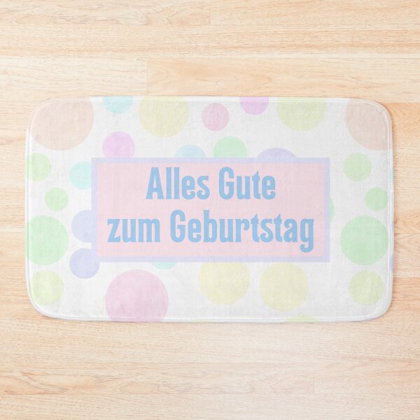 Item preview, Alles Gute zum Geburtstag, happy birthday in German, German birthday designed and sold by Pommallina.