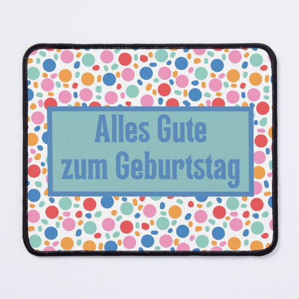 Item preview, Alles Gute zum Geburtstag, happy birthday in German, German birthday designed and sold by Pommallina.