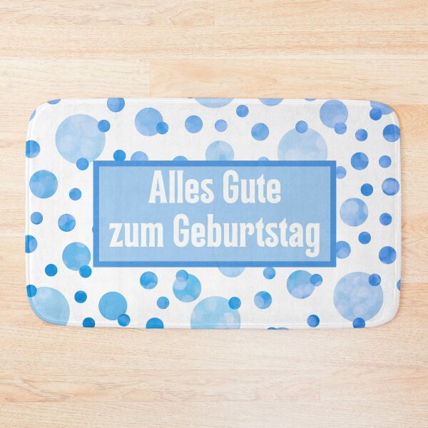 Item preview, Alles Gute zum Geburtstag, happy birthday in German, German birthday designed and sold by Pommallina.