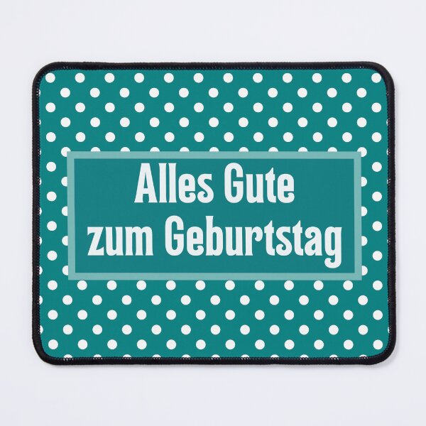 Item preview, Alles Gute zum Geburtstag, happy birthday in German, German birthday designed and sold by Pommallina.