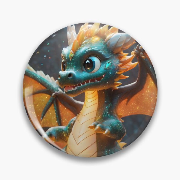 Artikelvorschau, Süßer Drache - Design 1 entworfen und verkauft von Geek-Girl-Art.