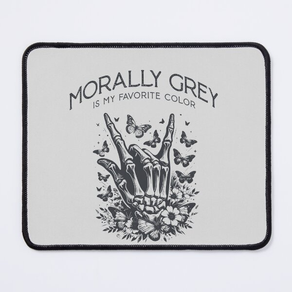 Item preview, Morally Grey is my favorite color - the perfect bookish merch for spicy readers. designed and sold by catiamoc-WTS.