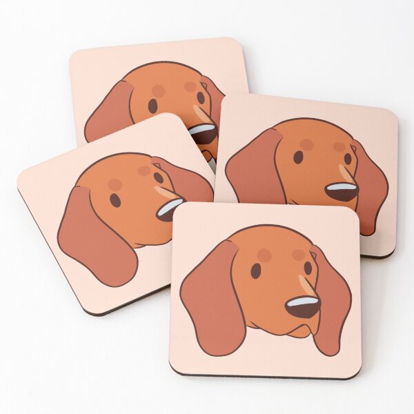 Item preview, Redbone Coonhound dog face designed and sold by Yaragold.
