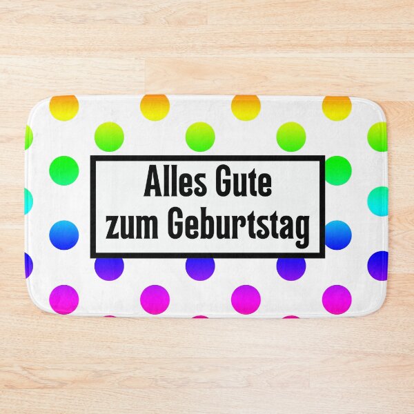 Item preview, Alles Gute zum Geburtstag, happy birthday in German, German birthday designed and sold by Pommallina.