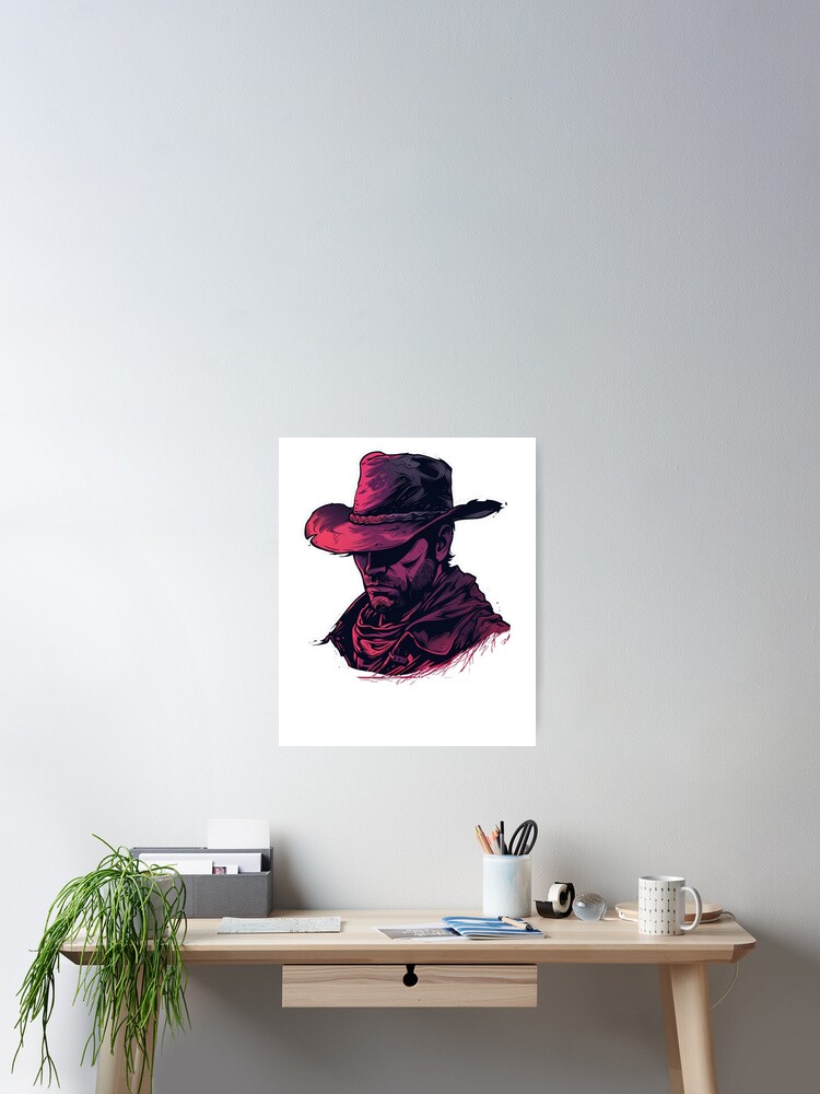 Thumbnail 2 of 3, Poster, Cowboy designed and sold by ReviveDesigne.