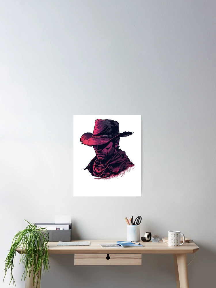Thumbnail 2 of 3, Poster, Cowboy designed and sold by Revived Design.