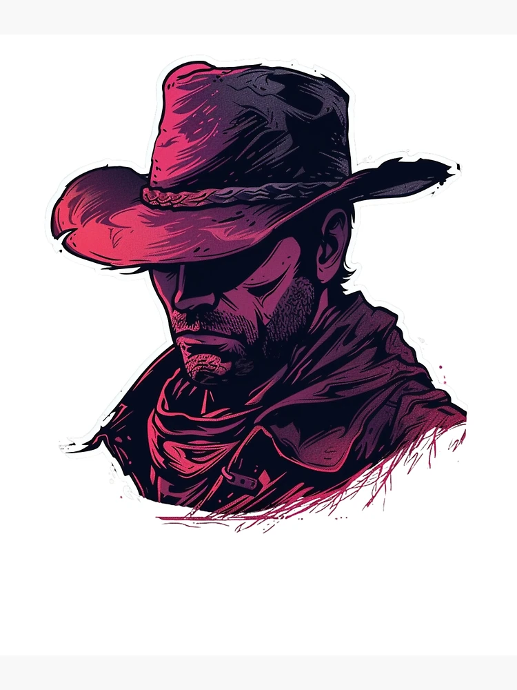 Thumbnail 3 of 3, Poster, Cowboy designed and sold by Revived Design.