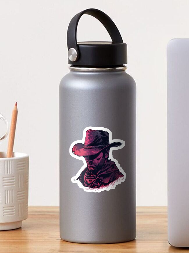 Thumbnail 1 of 3, Sticker, Cowboy designed and sold by ReviveDesigne.