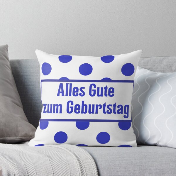 Item preview, Alles Gute zum Geburtstag, happy birthday in German, German birthday designed and sold by Pommallina.