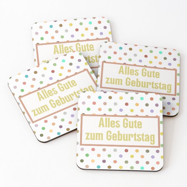 Item preview, Alles Gute zum Geburtstag, happy birthday in German, German birthday designed and sold by Pommallina.