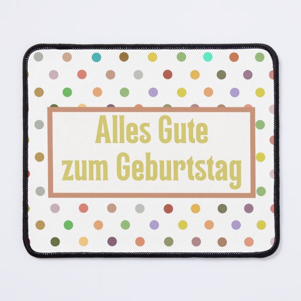Item preview, Alles Gute zum Geburtstag, happy birthday in German, German birthday designed and sold by Pommallina.