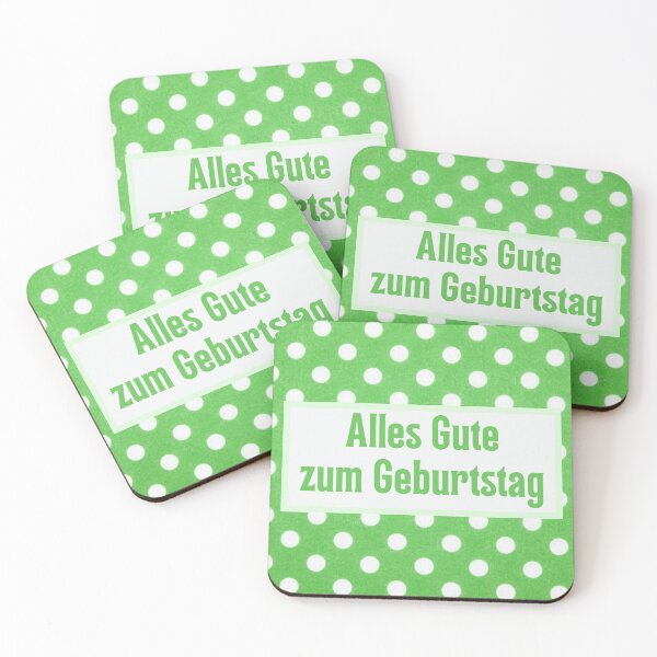 Item preview, Alles Gute zum Geburtstag, happy birthday in German, German birthday designed and sold by Pommallina.