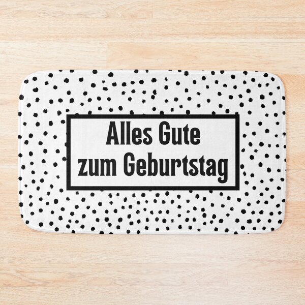 Item preview, Alles Gute zum Geburtstag, happy birthday in German, German birthday designed and sold by Pommallina.