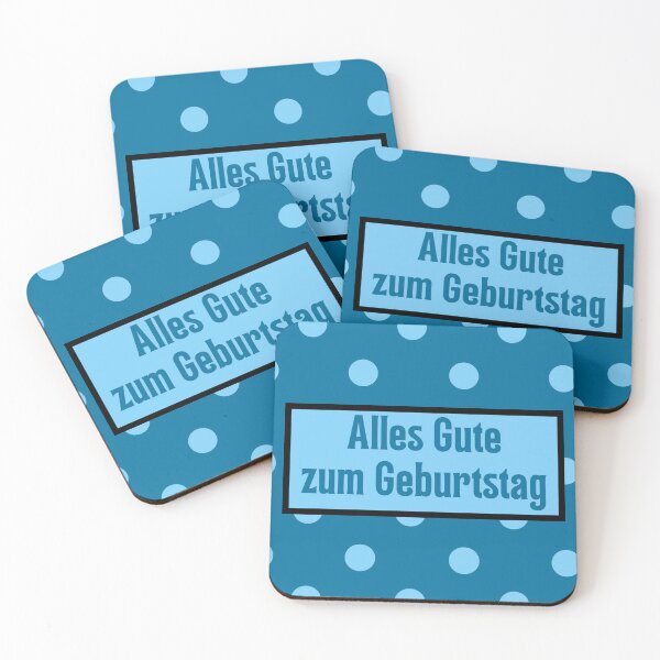 Item preview, Alles Gute zum Geburtstag, happy birthday in German, German birthday designed and sold by Pommallina.