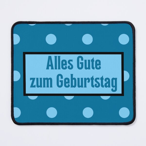 Item preview, Alles Gute zum Geburtstag, happy birthday in German, German birthday designed and sold by Pommallina.