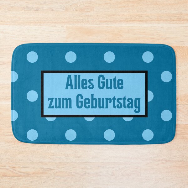 Item preview, Alles Gute zum Geburtstag, happy birthday in German, German birthday designed and sold by Pommallina.