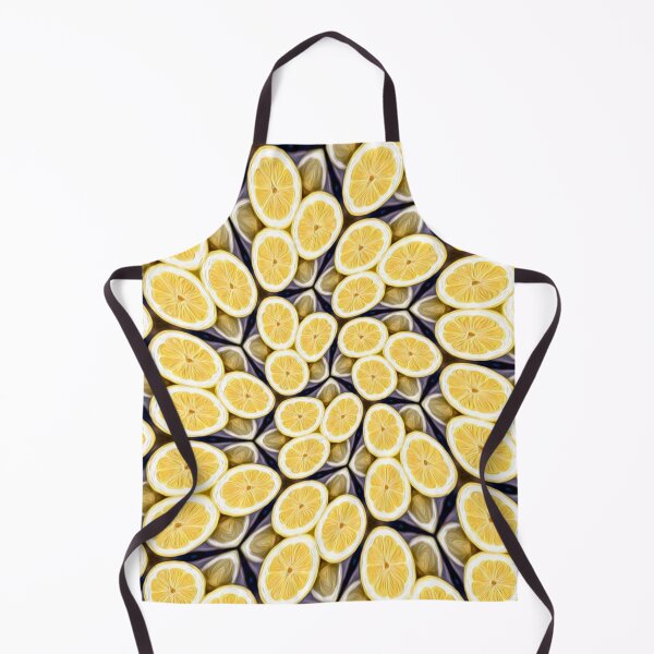 Item preview, Patrón de limones amarillos designed and sold by Patternflower.