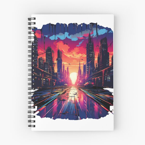 Item preview, Futuristic cityscape designed and sold by Revived Design.