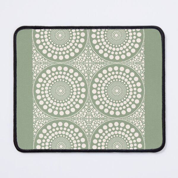 Item preview, Sage Green Circles Print, Geometric Pattern designed and sold by technicolorable_art.