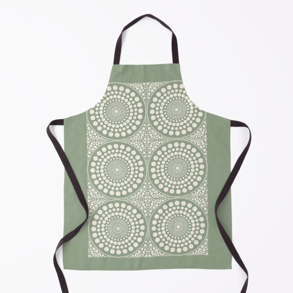 Item preview, Sage Green Circles Print, Geometric Pattern designed and sold by technicolorable_art.