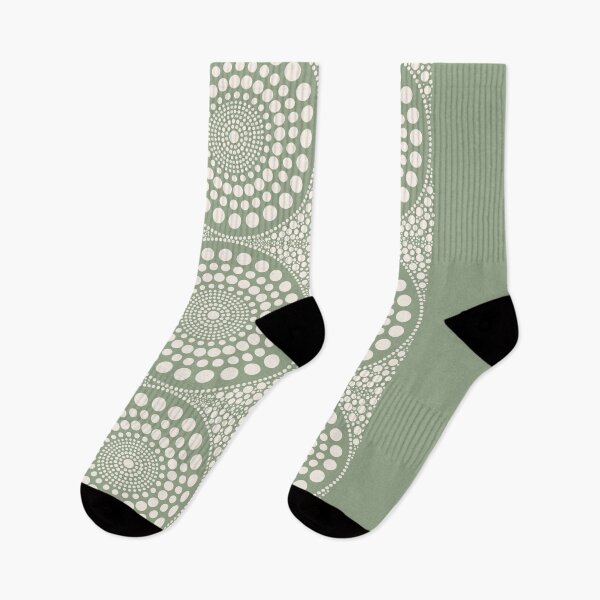 Item preview, Sage Green Circles Print, Geometric Pattern designed and sold by technicolorable_art.