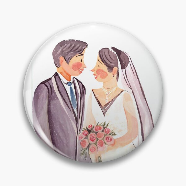 Item preview, Newlywed couple designed and sold by Natalia Strzępka.