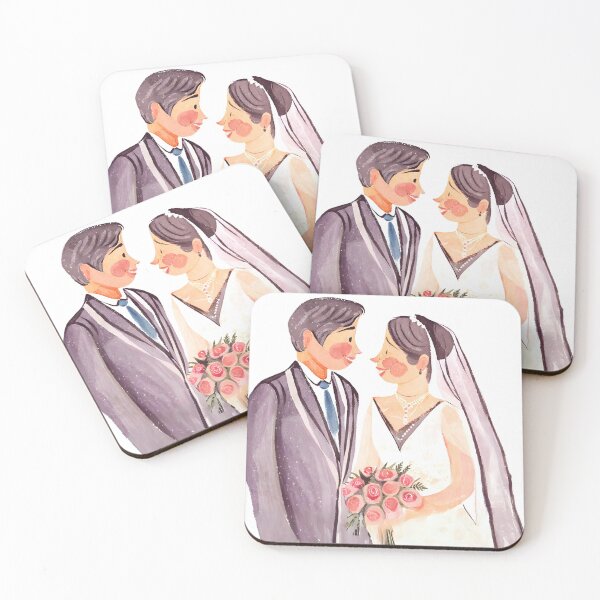 Item preview, Newlywed couple designed and sold by Natalia Strzępka.