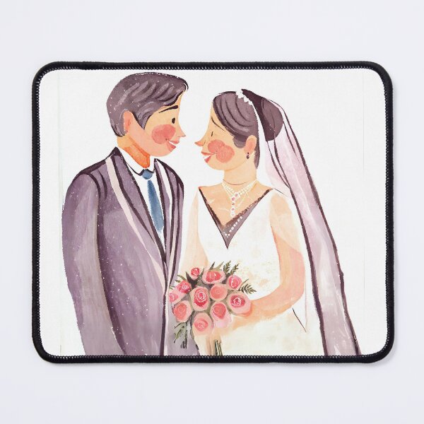 Item preview, Newlywed couple designed and sold by Natalia Strzępka.
