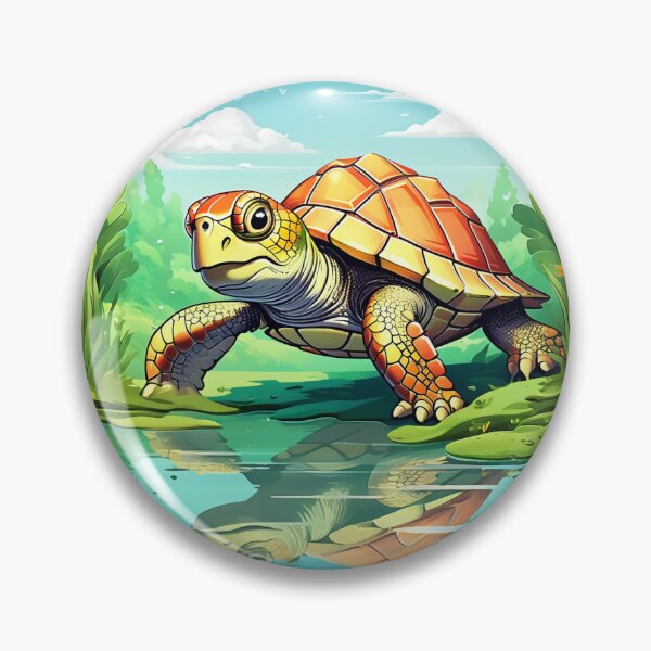 Item preview, 2 TURTLE designed and sold by AmazingBackDrop.
