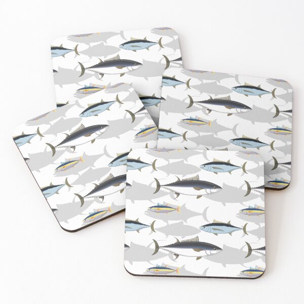 Item preview, Fishes Tuna Swimming Pattern designed and sold by SUPERHERON.