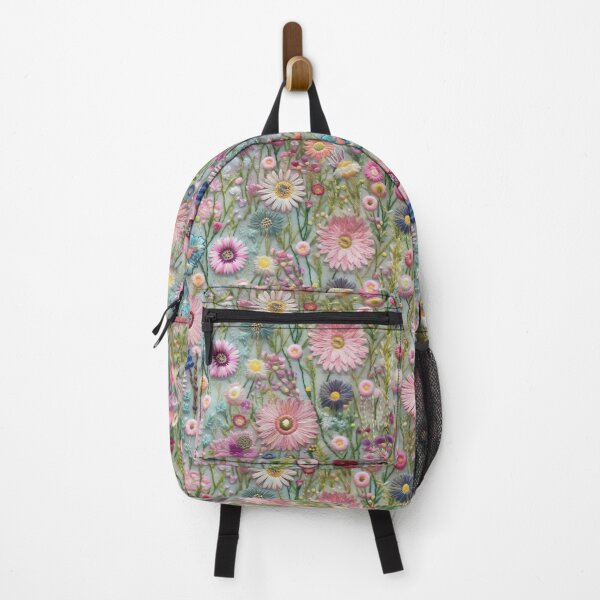Item preview, Embroidered Daisies & Wildflowers designed and sold by SimoneBalman.