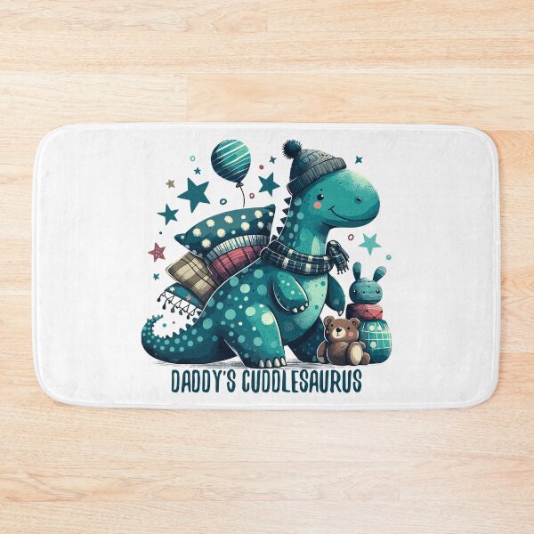 Item preview, Daddy’s Cuddlesaurus cuddly dinosaur gift designed and sold by Pineapple-Tree.