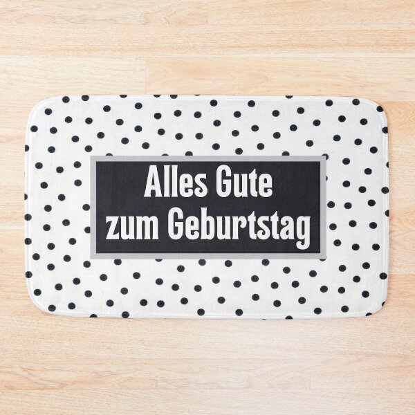 Item preview, Alles Gute zum Geburtstag, happy birthday in German, German birthday designed and sold by Pommallina.