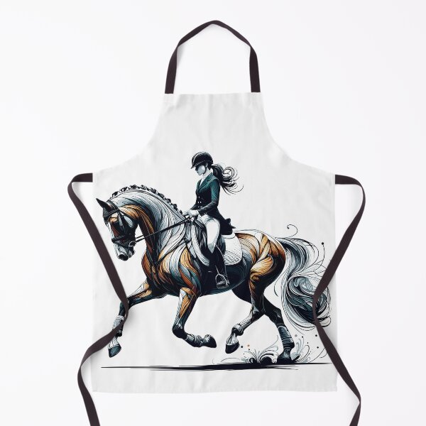 Item preview, Dressage riding horse gift designed and sold by Pineapple-Tree.