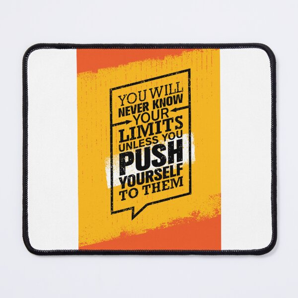 Item preview, Push Your Limits: Typography Design Encouraging Self-Discovery designed and sold by DigitalGraphic1.