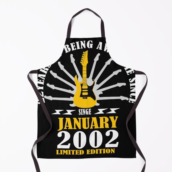 Item preview, 22 Geburtstag Retro Vintage Gitarristen Gitarrenliebhaber JANUARY designed and sold by studiopekepeke.