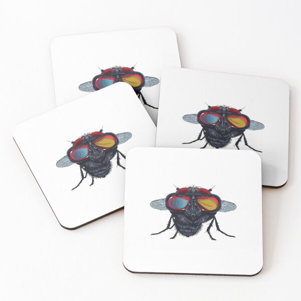 Item preview,   Drosophila fruit fly in vr glasses cartoon animation designed and sold by VibeStyleShop.