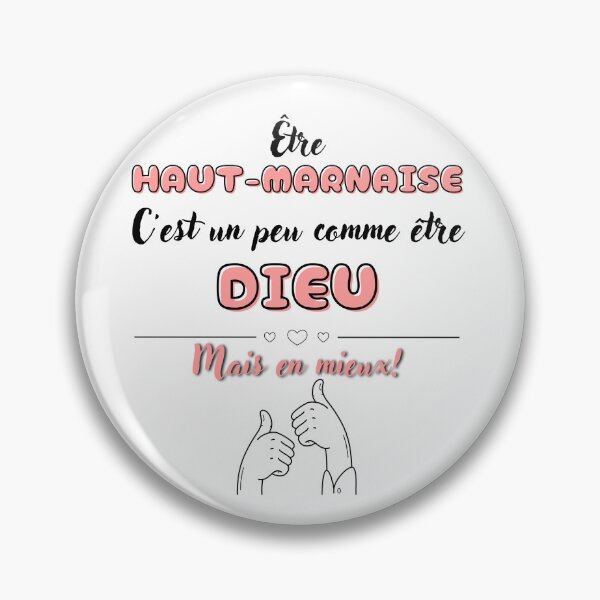 Item preview, Be Haut-Marnaise! designed and sold by OwlCherry.