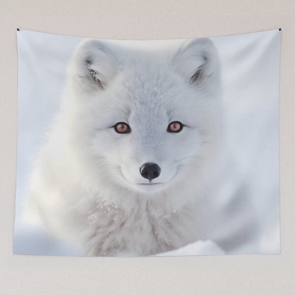 Item preview, Arctic fox portrait picture  designed and sold by HofTao.