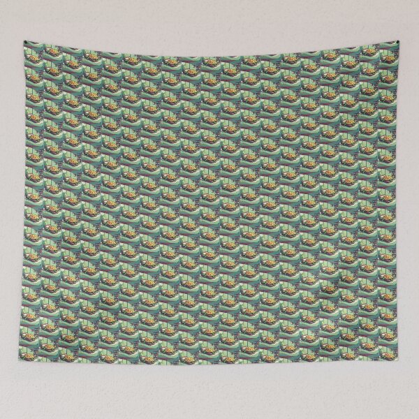 Item preview, TURTLE & BEDROOM designed and sold by AmazingBackDrop.