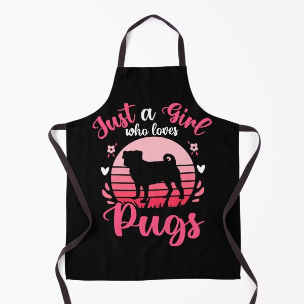 Item preview, Just A Girl Who Loves Pugs designed and sold by Hairball-Pets.