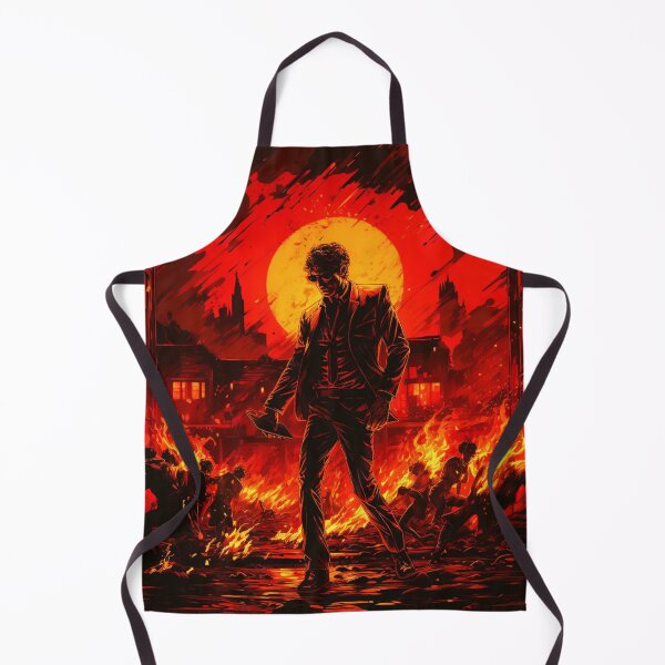 Item preview, Fiery Man Roaming the Intense Wilderness designed and sold by JustArtDesign9.