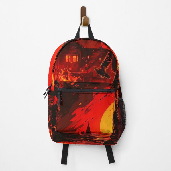 Item preview, Fiery Man Roaming the Intense Wilderness designed and sold by JustArtDesign9.