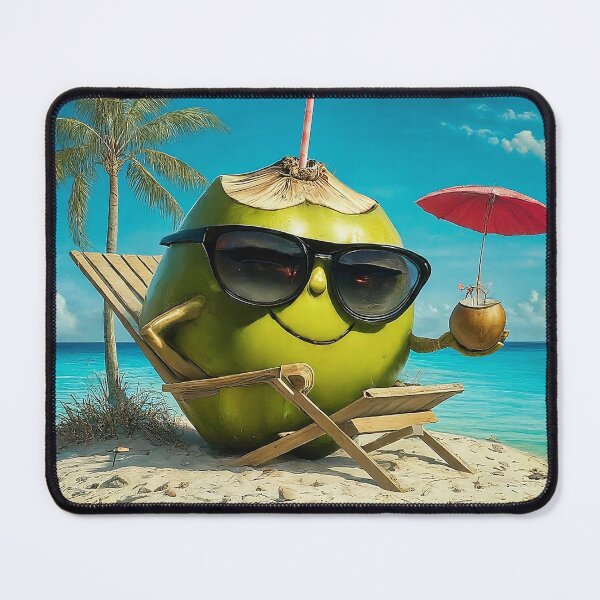 Item preview, Coconut on the Beach designed and sold by yellowveggiez.