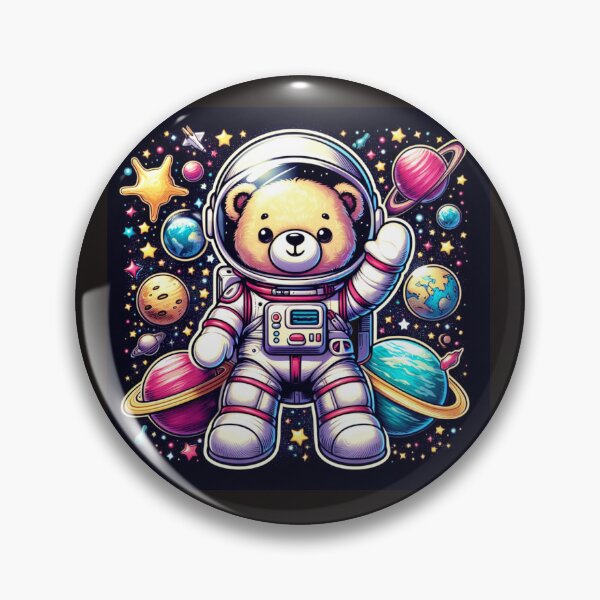 Item preview, Cuddly Galactic bear in space. designed and sold by moni0490.