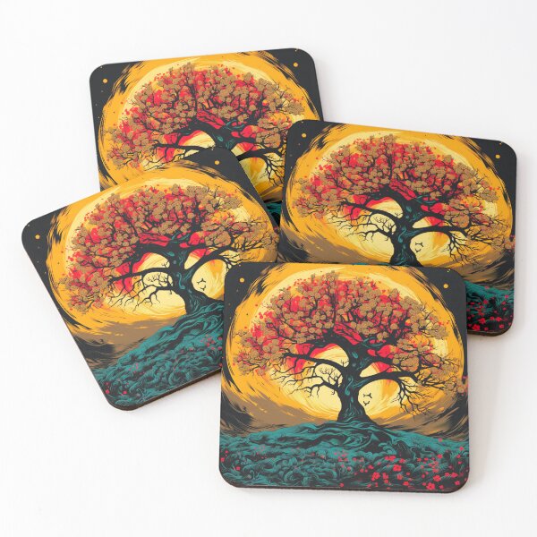 Item preview, Tree in Dark Moon  designed and sold by JustArtDesign9.